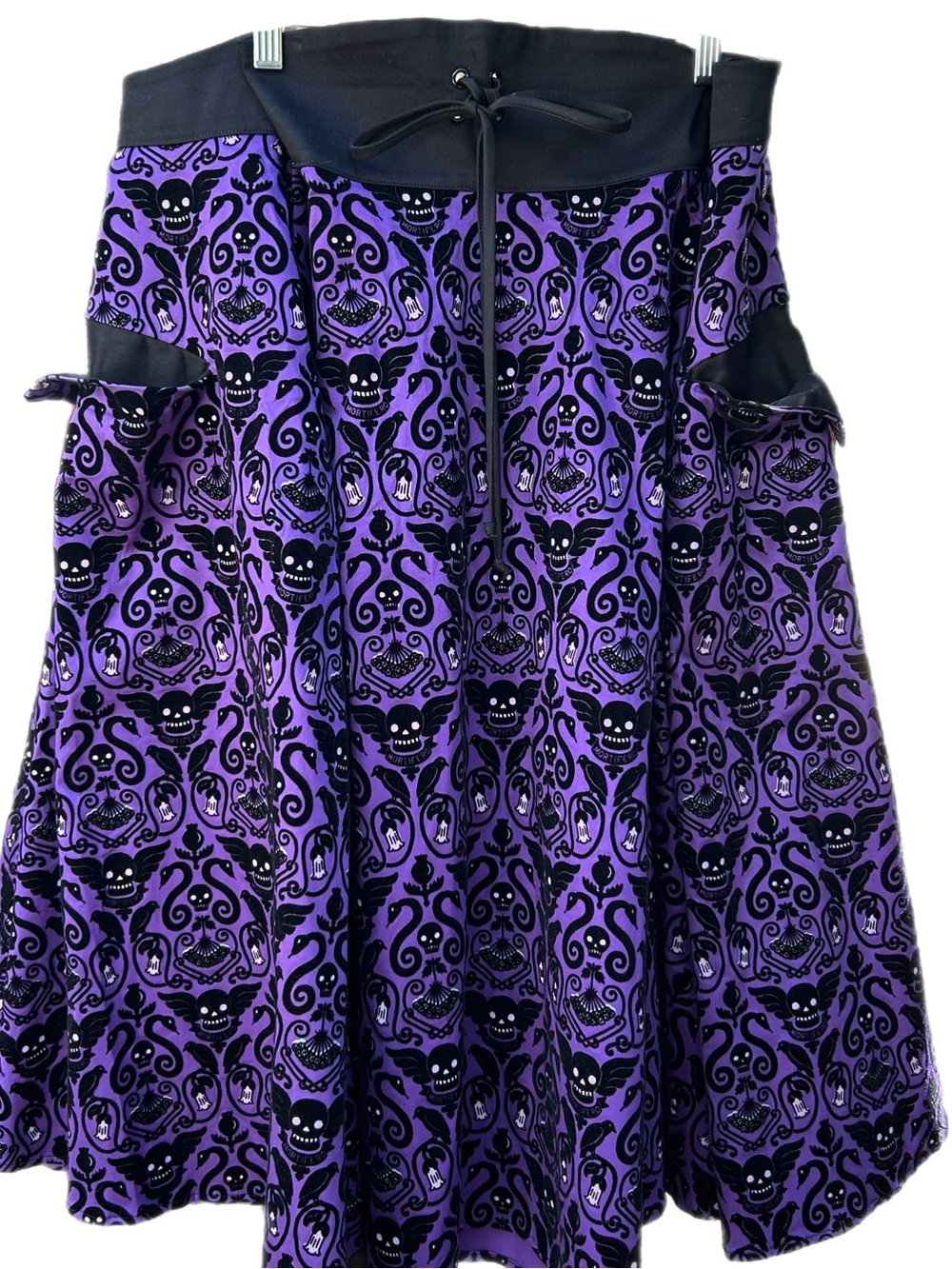 Pinup Couture x Elvira Haunted Mansion Skirt Size 4X